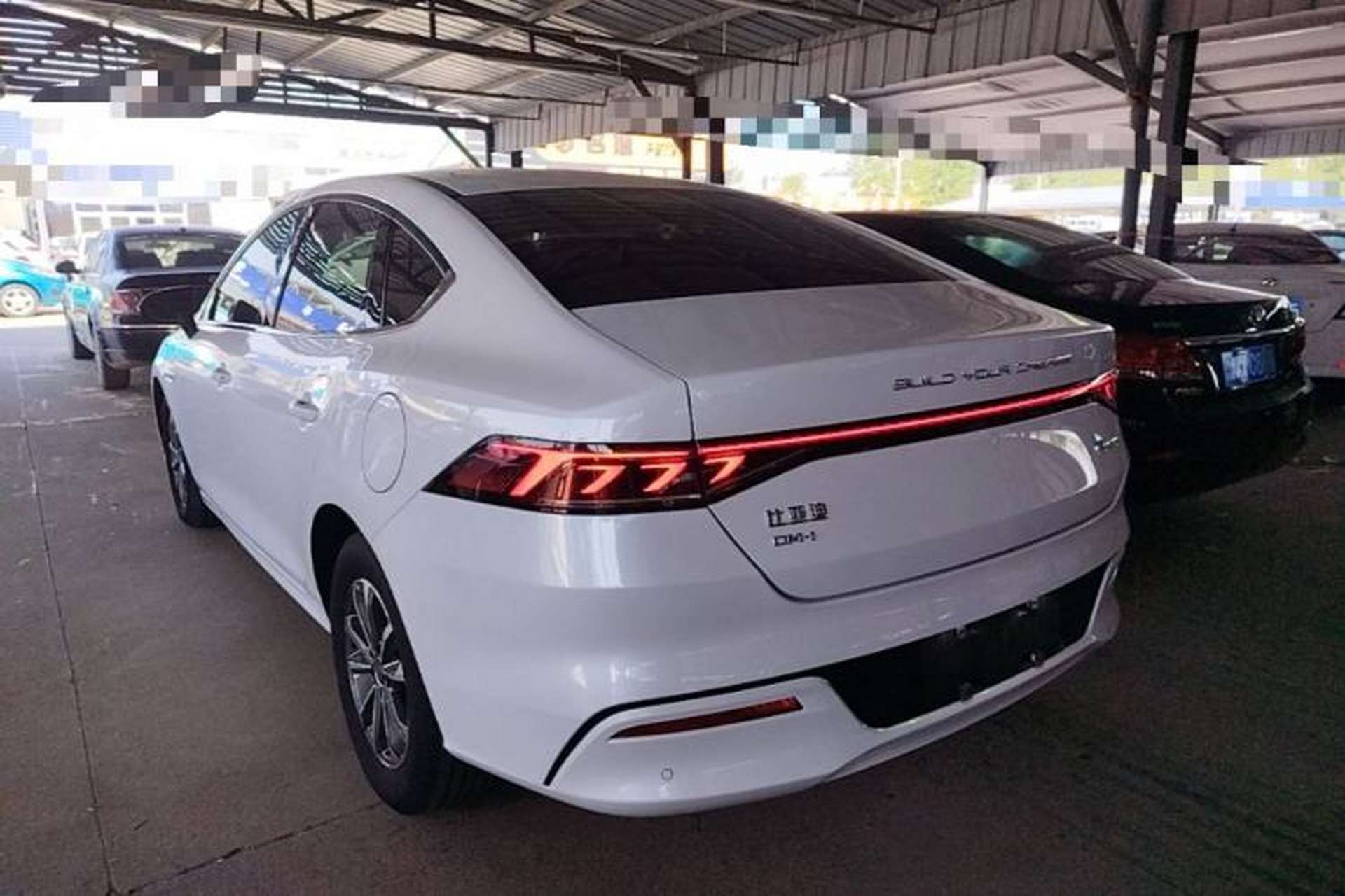 Used BYD Qin PLUS 2024 HONOR Edition DM-i 55KM Leading Model Rear Left 45 Deg