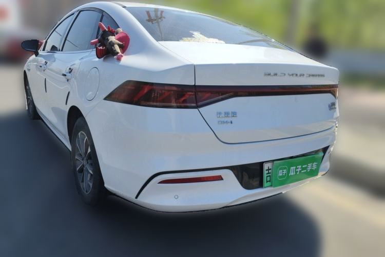 Used BYD Qin PLUS 2024 HONOR Edition DM-i 55KM Leading Model Rear Left 45 Deg