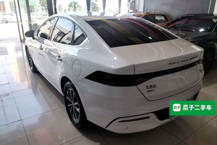 Used BYD Qin PLUS 2024 HONOR Edition DM-i 55KM Leading Model Rear Left 45 Deg