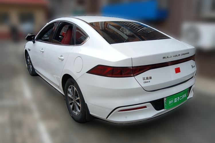 Used BYD Qin PLUS 2024 HONOR Edition DM-i 55KM Leading Model Rear Left 45 Deg