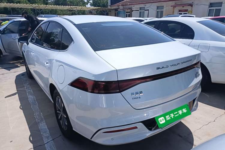 Used BYD Qin PLUS 2024 HONOR Edition DM-i 55KM Leading Model Rear Left 45 Deg