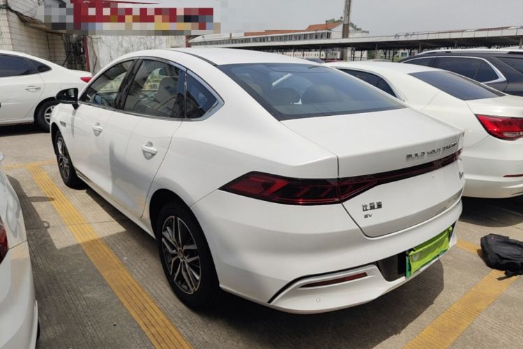 Used BYD Qin PLUS 2024 Honor Edition EV 420KM Leading Model Rear Left 45 Deg
