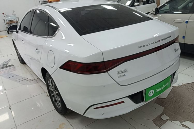 Used BYD Qin PLUS 2024 HONOR Edition DM-i 55KM Leading Model Rear Left 45 Deg