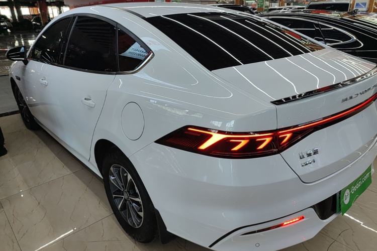 Used BYD Qin PLUS 2024 HONOR Edition DM-i 55KM Leading Model Rear Left 45 Deg