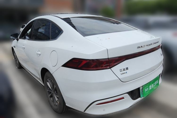 Used BYD Qin PLUS 2024 HONOR Edition DM-i 55KM Leading Model Rear Left 45 Deg
