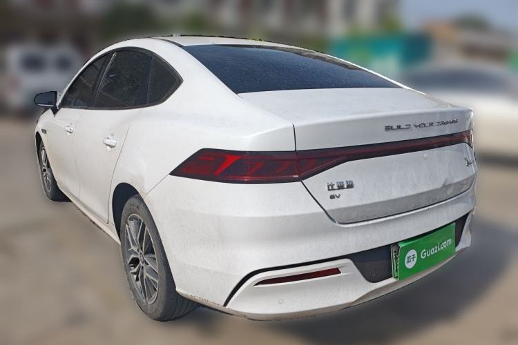 Used BYD Qin PLUS 2024 Honor Edition EV 510KM Leading Model Rear Left 45 Deg