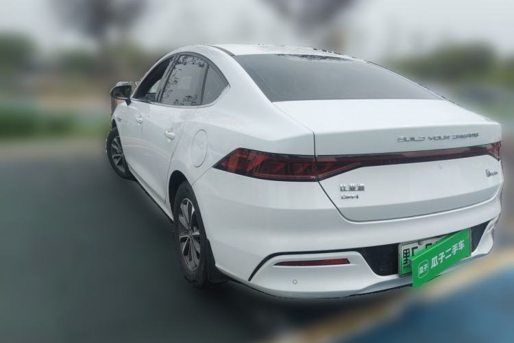 Used BYD Qin PLUS 2024 HONOR Edition DM-i 55KM Leading Model Rear Left 45 Deg