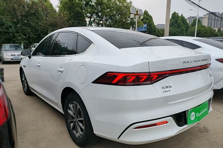 Used BYD Qin PLUS 2024 HONOR Edition DM-i 55KM Leading Model Rear Left 45 Deg