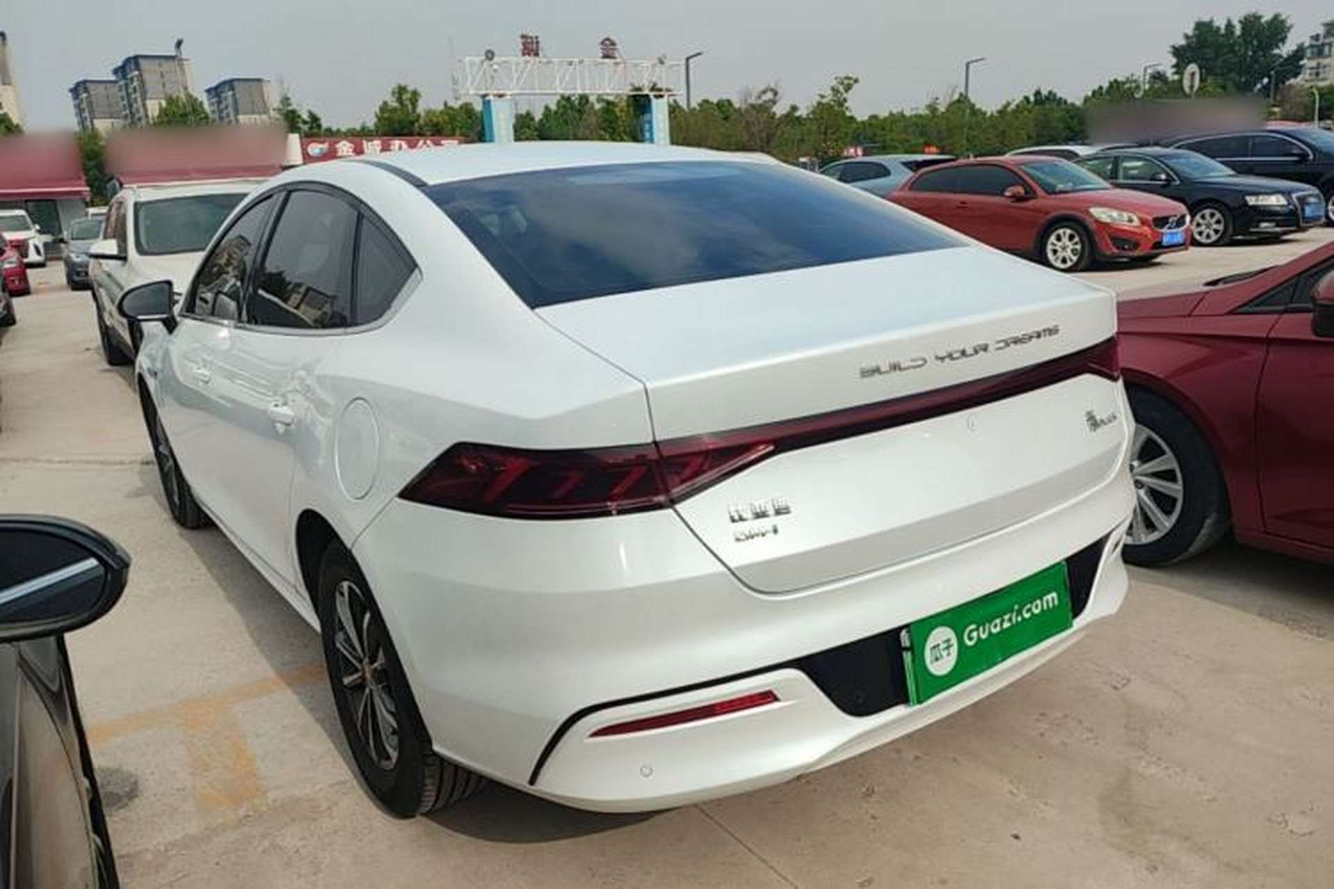 Used BYD Qin PLUS 2024 HONOR Edition DM-i 55KM Leading Model Rear Left 45 Deg