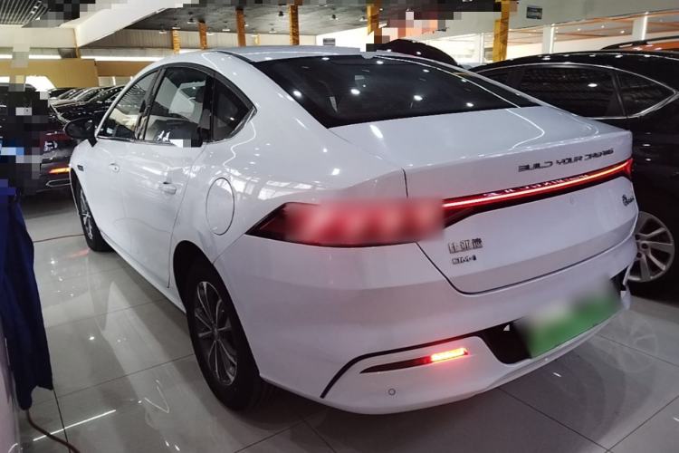 Used BYD Qin PLUS 2024 HONOR Edition DM-i 55KM Leading Model Rear Left 45 Deg