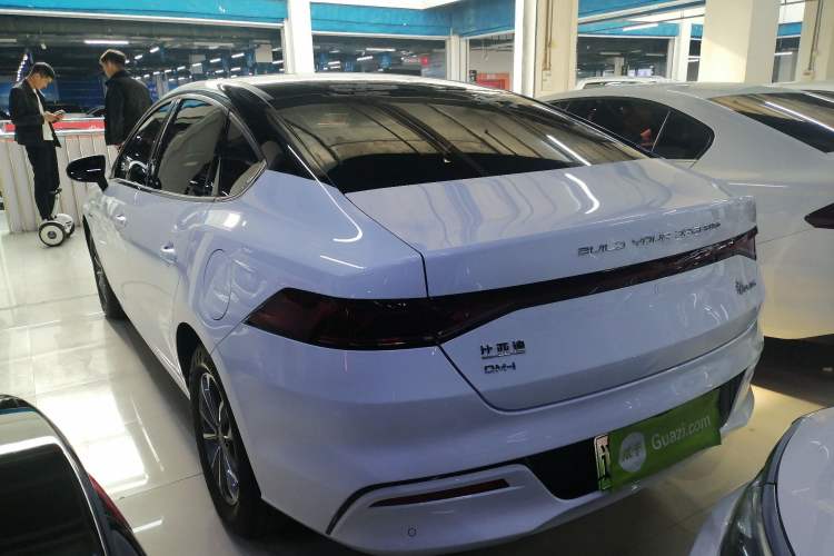 Used BYD Qin PLUS 2024 HONOR Edition DM-i 55KM Leading Model Rear Left 45 Deg