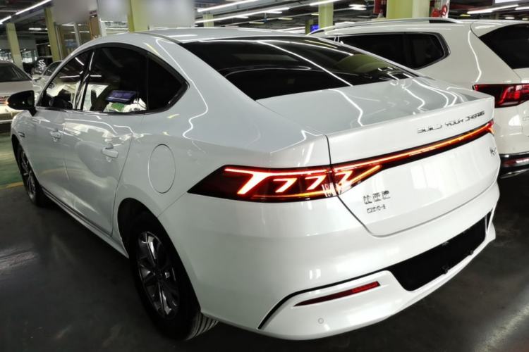Used BYD Qin PLUS 2024 HONOR Edition DM-i 55KM Leading Model Rear Left 45 Deg