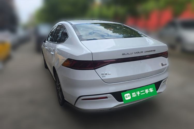 Used BYD Qin PLUS 2024 Honor Edition EV 510KM Leading Model Rear Left 45 Deg