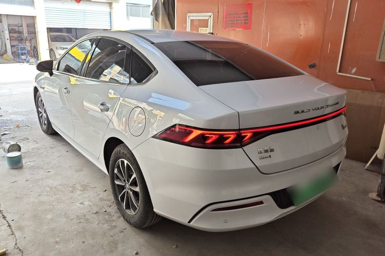 Used BYD Qin PLUS 2024 HONOR Edition DM-i 55KM Leading Model Rear Left 45 Deg