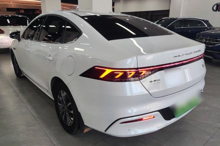 Used BYD Qin PLUS 2024 HONOR Edition DM-i 55KM Leading Model Rear Left 45 Deg
