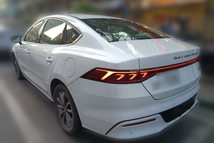 Used BYD Qin PLUS 2024 HONOR Edition DM-i 55KM Leading Model Rear Left 45 Deg