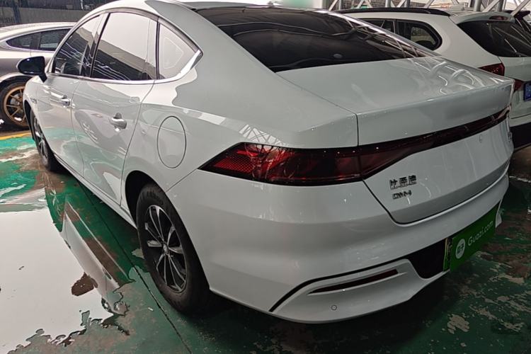 Used BYD Qin PLUS 2024 HONOR Edition DM-i 55KM Leading Model Rear Left 45 Deg