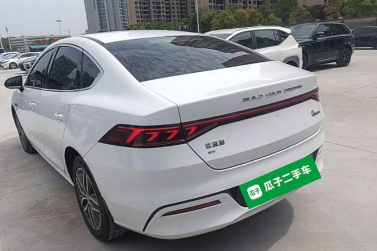 Used BYD Qin PLUS 2024 Honor Edition EV 420KM Leading Model Rear Left 45 Deg
