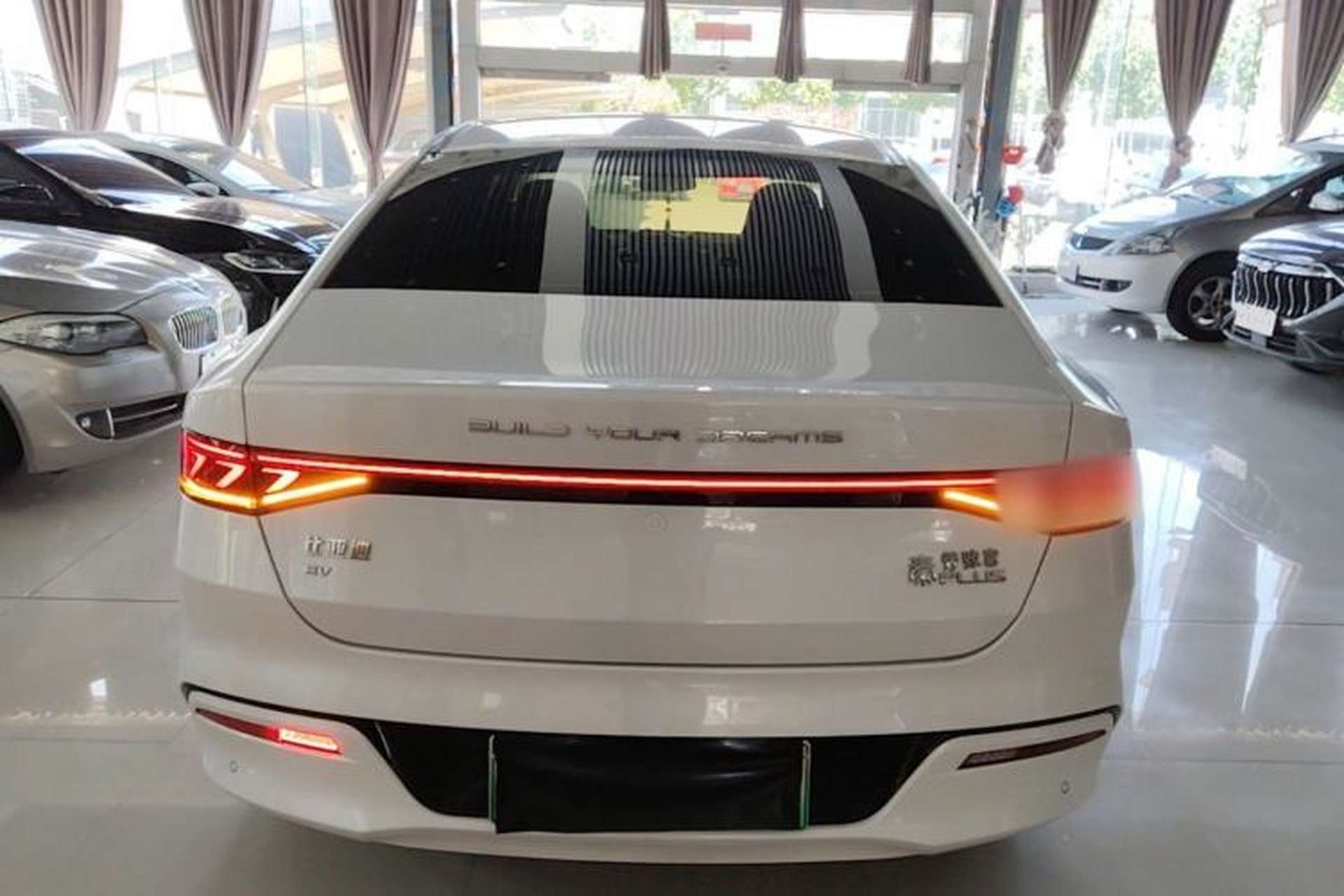 Used BYD Qin PLUS 2024 Honor Edition EV 510KM Leading Model Rear