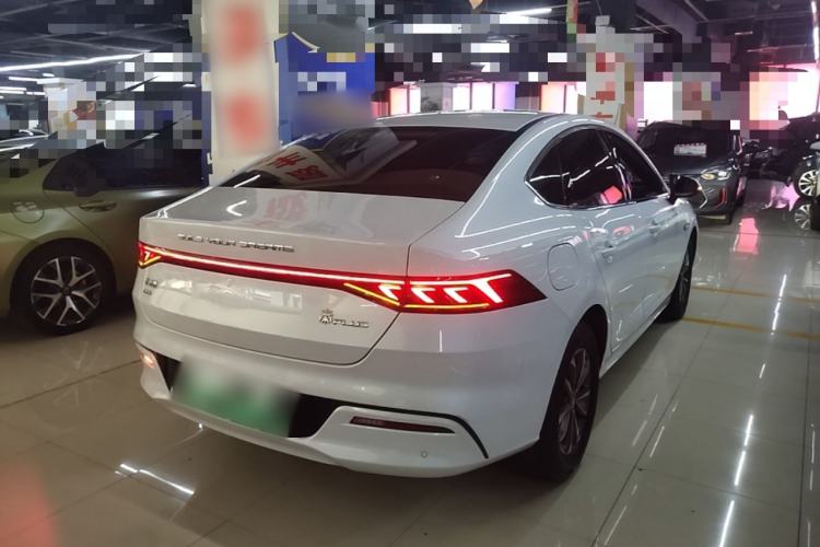 Used BYD Qin PLUS 2024 HONOR Edition DM-i 55KM Leading Model Rear Right 45 Deg