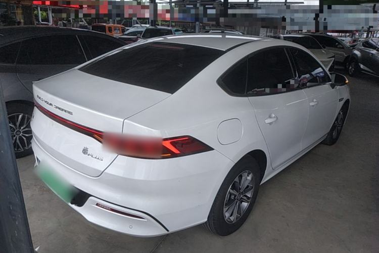 Used BYD Qin PLUS 2024 HONOR Edition DM-i 55KM Leading Model Rear Right 45 Deg