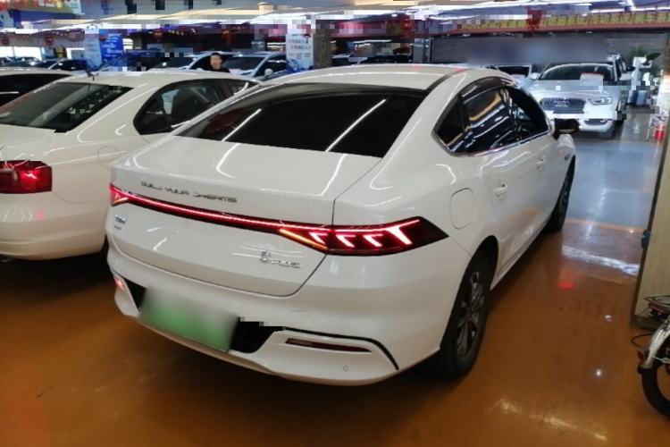 Used BYD Qin PLUS 2024 HONOR Edition DM-i 55KM Leading Model Rear Right 45 Deg
