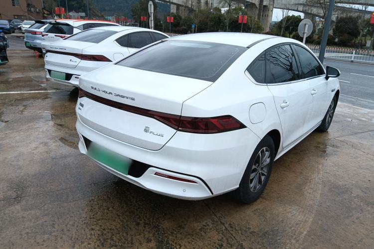 Used BYD Qin PLUS 2024 HONOR Edition DM-i 55KM Leading Model Rear Right 45 Deg