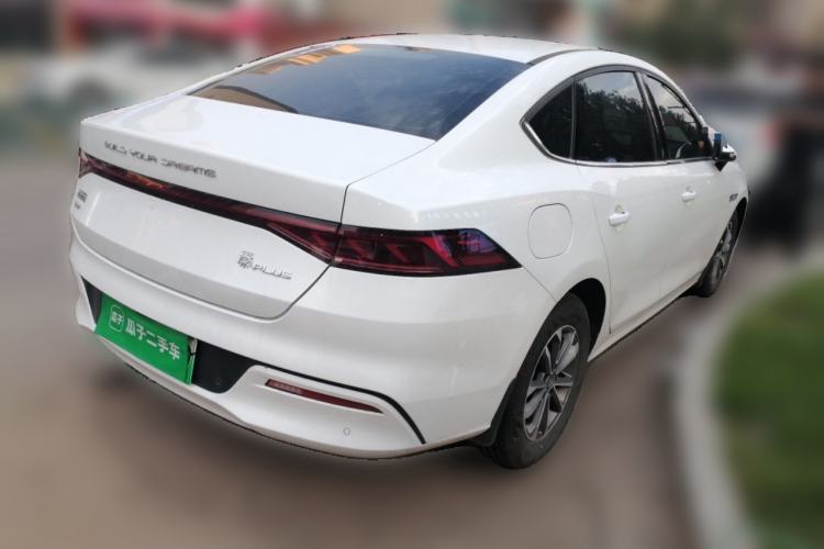 Used BYD Qin PLUS 2024 HONOR Edition DM-i 55KM Leading Model Rear Right 45 Deg
