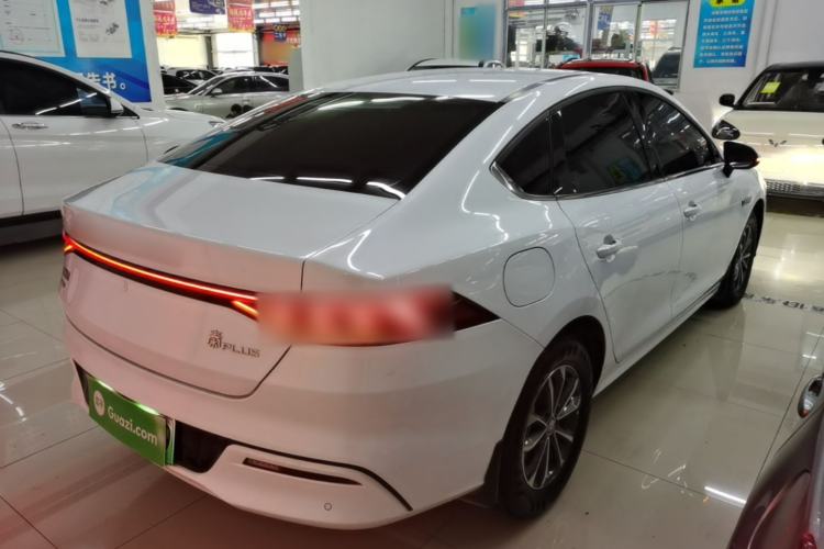 Used BYD Qin PLUS 2024 HONOR Edition DM-i 55KM Leading Model Rear Right 45 Deg