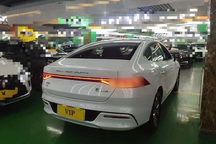 Used BYD Qin PLUS 2024 HONOR Edition DM-i 55KM Leading Model Rear Right 45 Deg