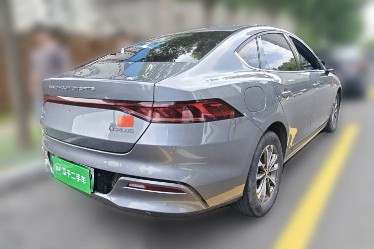 Used BYD Qin PLUS 2024 HONOR Edition DM-i 55KM Leading Model Rear Right 45 Deg