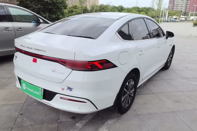 Used BYD Qin PLUS 2024 HONOR Edition DM-i 55KM Leading Model Rear Right 45 Deg