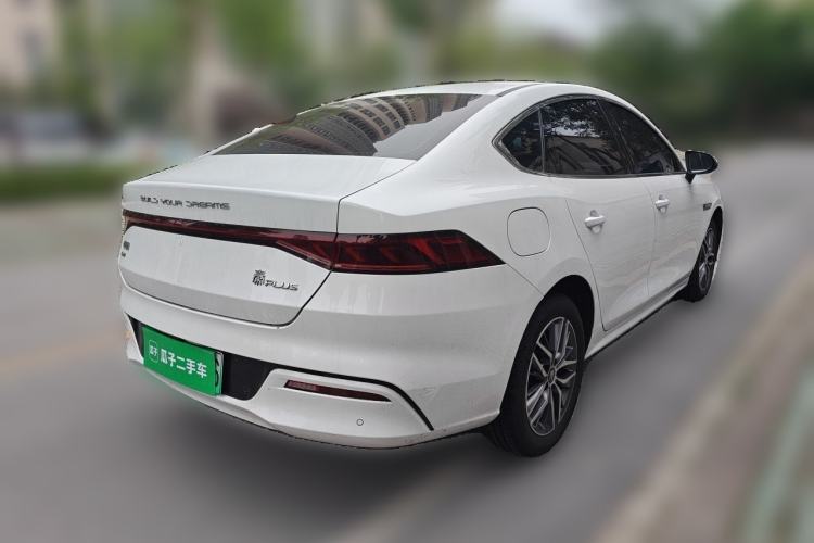 Used BYD Qin PLUS 2024 HONOR Edition DM-i 55KM Beyond Model Rear Right 45 Deg