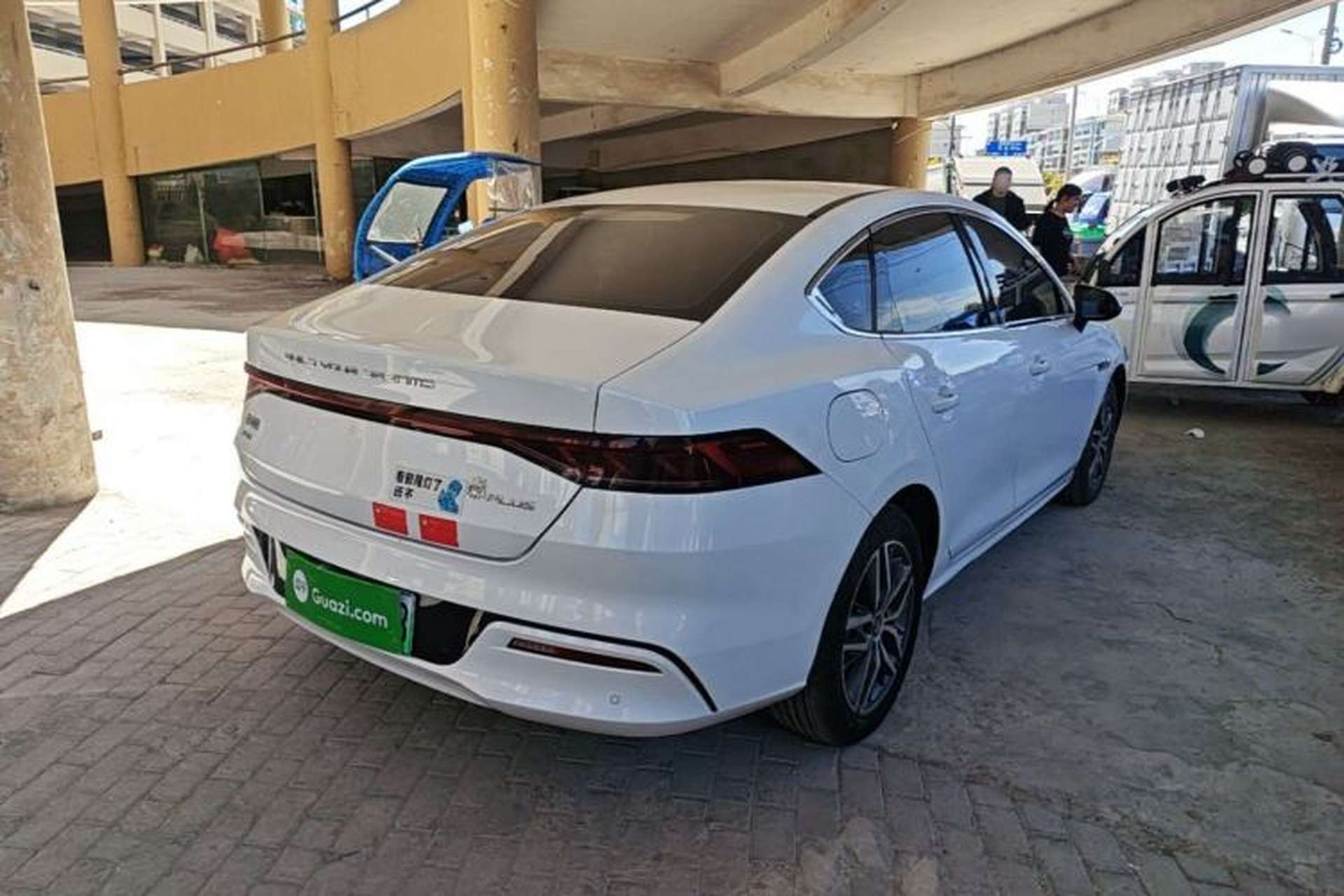 Used BYD Qin PLUS 2024 HONOR Edition DM-i 55KM Beyond Model Rear Right 45 Deg