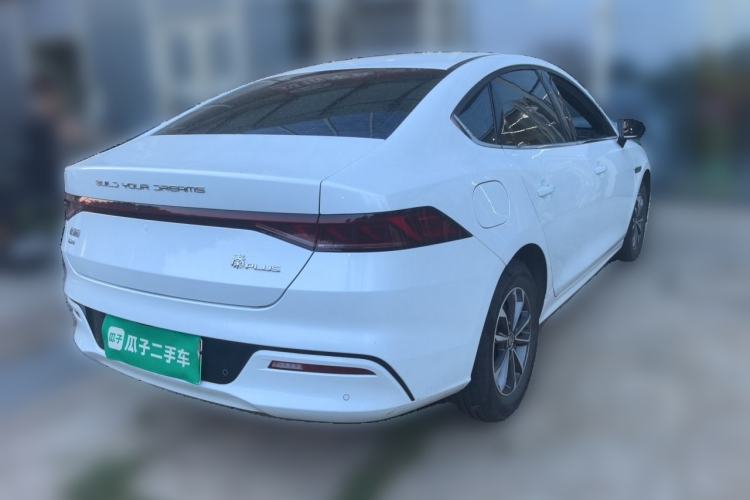 Used BYD Qin PLUS 2024 HONOR Edition DM-i 55KM Leading Model Rear Right 45 Deg