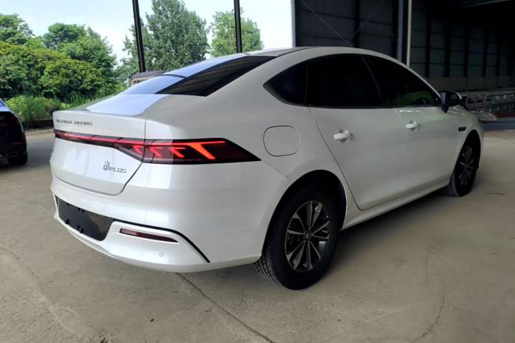 Used BYD Qin PLUS 2024 HONOR Edition DM-i 55KM Leading Model Rear Right 45 Deg