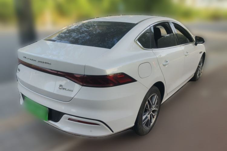 Used BYD Qin PLUS 2024 Honor Edition EV 420KM Leading Model Rear Right 45 Deg