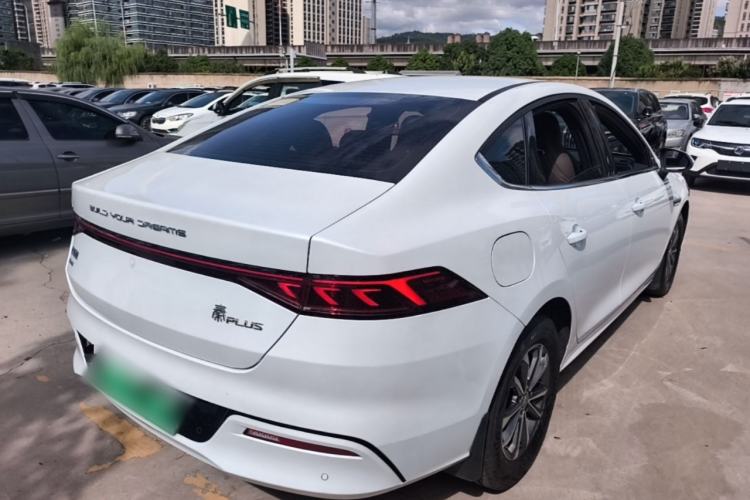 Used BYD Qin PLUS 2024 HONOR Edition DM-i 55KM Leading Model Rear Right 45 Deg