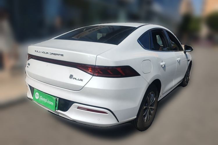 Used BYD Qin PLUS 2024 HONOR Edition DM-i 55KM Leading Model Rear Right 45 Deg