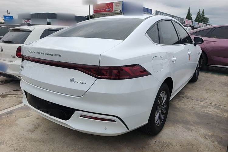Used BYD Qin PLUS 2024 HONOR Edition DM-i 55KM Leading Model Rear Right 45 Deg