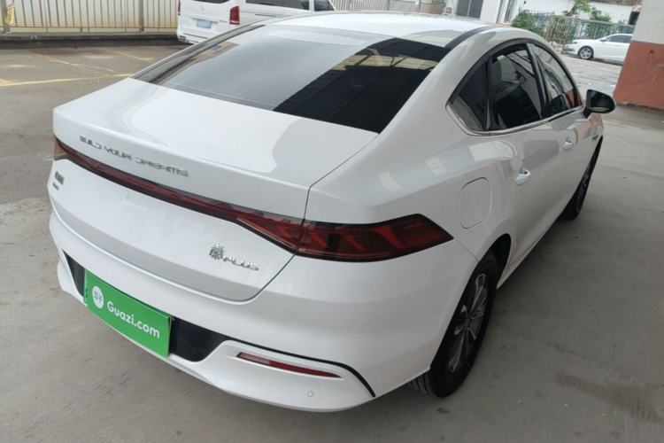 Used BYD Qin PLUS 2024 HONOR Edition DM-i 55KM Leading Model Rear Right 45 Deg