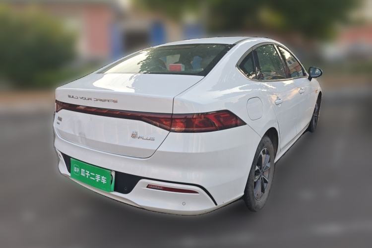 Used BYD Qin PLUS 2024 HONOR Edition DM-i 55KM Leading Model Rear Right 45 Deg
