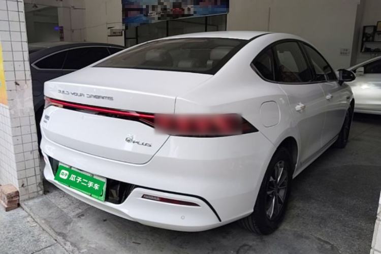 Used BYD Qin PLUS 2024 HONOR Edition DM-i 55KM Leading Model Rear Right 45 Deg