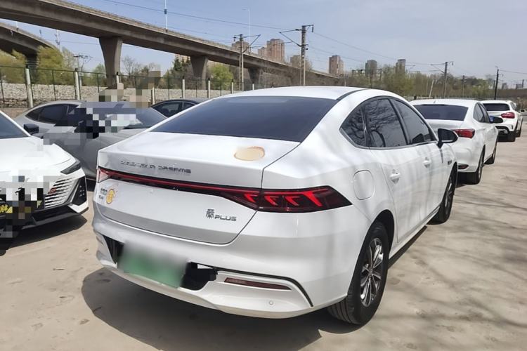 Used BYD Qin PLUS 2024 HONOR Edition DM-i 55KM Leading Model Rear Right 45 Deg