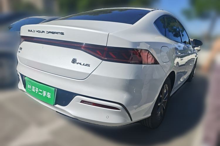 Used BYD Qin PLUS 2024 HONOR Edition DM-i 55KM Leading Model Rear Right 45 Deg