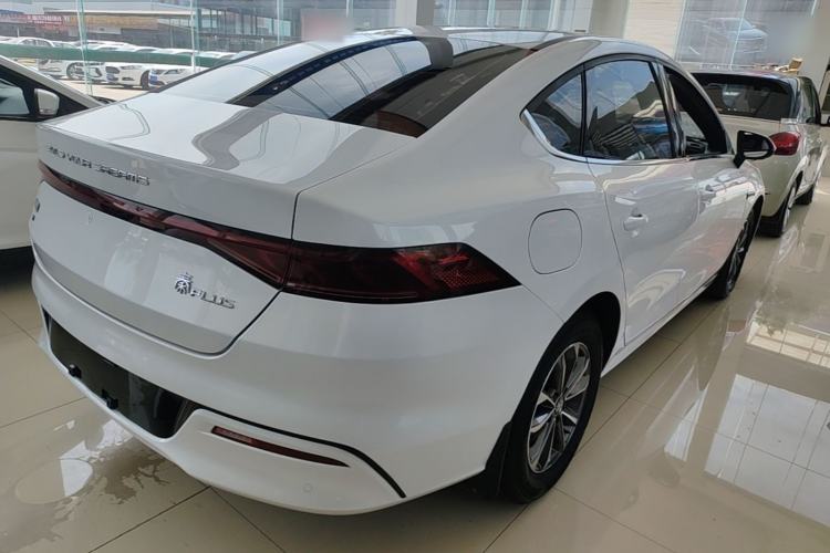 Used BYD Qin PLUS 2024 HONOR Edition DM-i 55KM Leading Model Rear Right 45 Deg