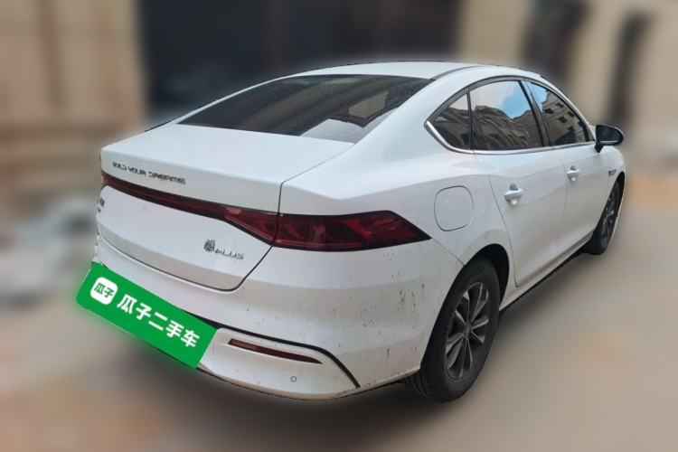 Used BYD Qin PLUS 2024 HONOR Edition DM-i 55KM Leading Model Rear Right 45 Deg