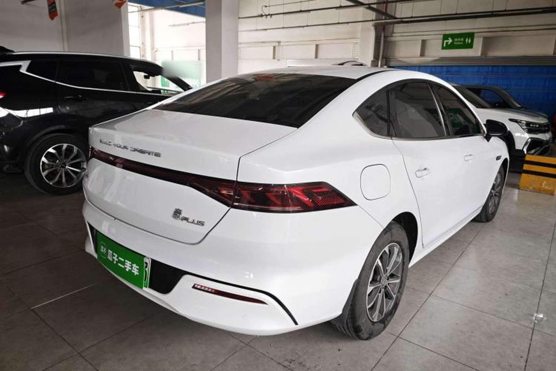 Used BYD Qin PLUS 2024 HONOR Edition DM-i 55KM Leading Model Rear Right 45 Deg