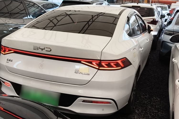 Used BYD Qin PLUS 2024 Honor Edition EV 510KM Leading Model Rear Right 45 Deg
