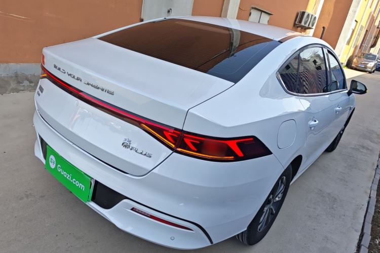 Used BYD Qin PLUS 2024 HONOR Edition DM-i 55KM Leading Model Rear Right 45 Deg